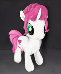 Size: 1658x2000 | Tagged: safe, artist:chopsticks, oc, oc only, oc:novella, pony, unicorn, everfree northwest, female, mare, misleading thumbnail, not a plush, photorealistic, plush pony, plushie, solo