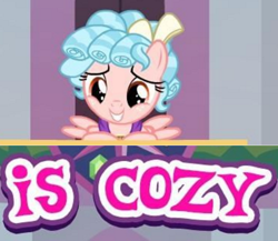 Size: 732x636 | Tagged: safe, cozy glow, pegasus, pony, captain obvious, gameloft, meme, solo, truth, wow! glimmer