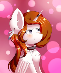 Size: 1800x2160 | Tagged: safe, artist:xprismxx, oc, alicorn, pony, alicorn oc, bust, female, mare, portrait, solo