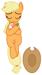 Size: 5097x8885 | Tagged: safe, artist:estories, derpibooru import, applejack, earth pony, pony, absurd resolution, hat, simple background, solo, transparent background, vector