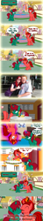 Size: 1617x8190 | Tagged: safe, artist:jasperpie, oc, oc:harmony dancer, oc:jasper pie, human, bronycon 2014, comic, female, irl, male, photo, shipping, straight