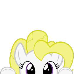 Size: 10000x10000 | Tagged: safe, artist:mrkat7214, part of a set, surprise, pony, g1, absurd resolution, adoraprise, cute, g1 to g4, generation leap, peekaboo, peeking, simple background, solo, soon, transparent background, vector