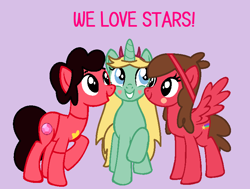 Size: 776x588 | Tagged: safe, artist:pastel-pocky, artist:worldofcaitlyn, earth pony, pegasus, pony, unicorn, base used, gravity falls, mabel pines, ponified, star butterfly, star vs the forces of evil, steven quartz universe, steven universe