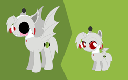 Size: 793x500 | Tagged: safe, artist:rainbowdisaster328, artist:selenaede, artist:worldofcaitlyn, alicorn, bat pony, bat pony alicorn, pony, alicornified, base used, bat ponified, lego, mixels, naut, nurp, ponified, race swap