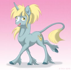 Size: 905x883 | Tagged: safe, artist:littlehybridshila, oc, oc:golden heart, pony, unicorn