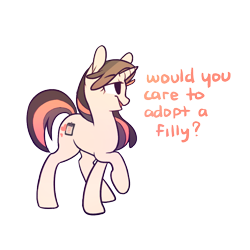 Size: 1000x1000 | Tagged: safe, artist:illiuminc, oc, oc:fern, pony, unicorn, simple background, solo, text, transparent background