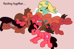 Size: 833x555 | Tagged: safe, artist:mlp-blue-bases, artist:worldofcaitlyn, pony, base used, connie maheswaran, dipper pines, gravity falls, mabel pines, marco diaz, ponified, star butterfly, star vs the forces of evil, steven quartz universe, steven universe