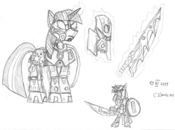 Size: 1024x762 | Tagged: safe, artist:czymsim, twilight sparkle, bionicle, crossover, lego, traditional art