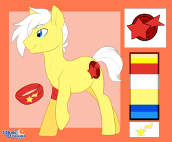 Size: 986x811 | Tagged: safe, artist:xwhitedreamsx, oc, oc only, oc:starcross, earth pony, pony, commission, male, reference sheet, simple background, solo, stallion