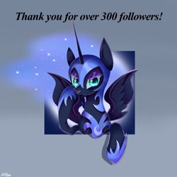 Size: 2048x2048 | Tagged: safe, artist:nanima, nightmare moon, alicorn, pony, female, helmet, looking at you, mare, solo