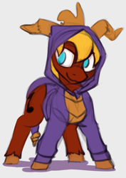 Size: 835x1179 | Tagged: safe, artist:marsminer, oc, oc only, oc:soul harmony, pony, spyro the dragon