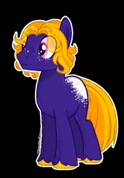 Size: 500x720 | Tagged: artist needed, safe, oc, oc:liquid ray, earth pony, original species, appaloosa, latex pony, missing cutie mark, solo, symbiote pony, unshorn fetlocks