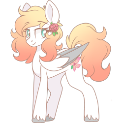 Size: 2048x2048 | Tagged: safe, artist:cinnamontee, oc, oc:ember, pegasus, pony, female, mare, simple background, solo, transparent background, two toned wings, wings