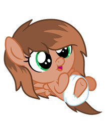 Size: 1056x1239 | Tagged: safe, artist:kathrinethegamerpony, oc, oc:kathrine, pegasus, pony, baby, baby pony, diaper, female, simple background, solo, transparent background