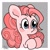 Size: 768x768 | Tagged: safe, artist:oc_ponys, derpibooru import, pinkie pie, earth pony, pony, bust, cute, diapinkes, female, mare, portrait, solo, three quarter view