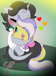 Size: 776x1060 | Tagged: safe, artist:kiwi4578, jet set, upper crust, pony, female, male, shipping, straight, upperset