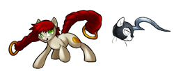 Size: 1500x620 | Tagged: safe, artist:blazbaros, oc, earth pony, pony, helmet