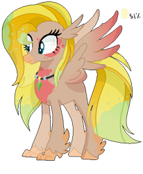 Size: 365x444 | Tagged: safe, artist:raflesplatt, oc, oc:ame, classical hippogriff, hippogriff, base used, female, simple background, solo, transparent background