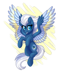 Size: 5000x6000 | Tagged: safe, artist:lavenderheartsmlp, night glider, pegasus, pony, colored wings, colored wingtips, cutie mark, female, looking at you, simple background, smiling, solo, spread wings, transparent background, wings