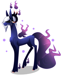 Size: 2359x2827 | Tagged: safe, artist:sugaryicecreammlp, oc, oc:eidolon, earth pony, pony, horns, male, simple background, solo, stallion, transparent background