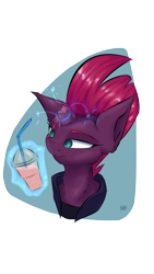 Size: 2160x3840 | Tagged: safe, artist:coldtrail, fizzlepop berrytwist, tempest shadow, pony, unicorn, newbie artist training grounds, solo