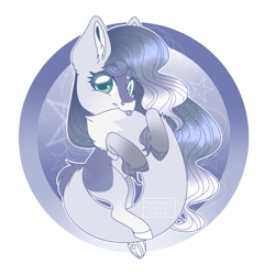 Size: 900x900 | Tagged: safe, artist:sadelinav, oc, oc only, oc:tsuki, earth pony, pony, augmented tail, colored hooves, female, mare, simple background, solo, tongue out, transparent background