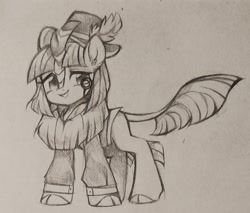 Size: 1320x1124 | Tagged: safe, artist:wkirin, oc, oc only, kirin, pony, clothes, kirin oc, solo, traditional art