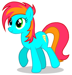 Size: 2040x2128 | Tagged: safe, artist:tempete49, oc, oc:tempete, pony, smiling