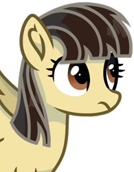 Size: 752x965 | Tagged: safe, artist:rainbow eevee, wild fire, pegasus, pony, female, looking up, mare, simple background, solo, transparent background, unamused