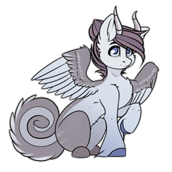 Size: 3543x3543 | Tagged: safe, artist:buvanybu, oc, oc only, pegasus, pony, female