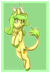 Size: 842x1224 | Tagged: artist needed, safe, oc, oc:ananá, deer, pony, raba-pony, simple background