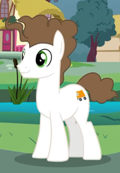 Size: 339x486 | Tagged: safe, screencap, super funk, earth pony, pony, the last problem, cropped, cutie mark, hooves, leak, male, older, older super funk, smiling, solo