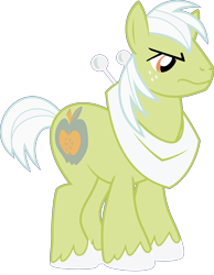 Size: 1920x2468 | Tagged: safe, edit, big macintosh, granny smith, earth pony, pony, fusion, male, palette swap, ponyar fusion, recolor, simple background, solo, stallion, transparent background, vector, vector edit