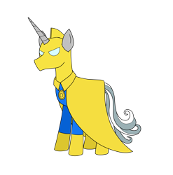 Size: 3031x3067 | Tagged: safe, artist:eagc7, star swirl the bearded, pony, unicorn, clothes, commission, costume, dc comics, doctor fate, male, simple background, solo, stallion, transparent background