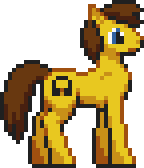 Size: 144x168 | Tagged: safe, artist:kelvin shadewing, oc, oc only, earth pony, pony, pixel art, sprite