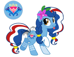 Size: 1800x1400 | Tagged: safe, artist:angexci, oc, oc:costa rica, earth pony, pony, nation ponies, ponified