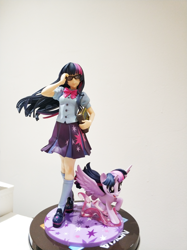 Size: 3016x4032 | Tagged: safe, twilight sparkle, twilight sparkle (alicorn), alicorn, human, pony, equestria girls, human ponidox, humanized, irl, kotobukiya, photo, self ponidox