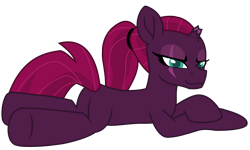 Size: 10986x6598 | Tagged: safe, alternate version, artist:ejlightning007arts, edit, tempest shadow, pony, unicorn, my little pony: the movie, absurd resolution, broken horn, eye scar, female, horn, looking at you, mare, ponytail, scar, solo