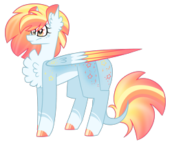 Size: 3597x3000 | Tagged: safe, artist:crazysketch101, oc, oc:crazy looncrest, pegasus, pony, simple background, transparent background