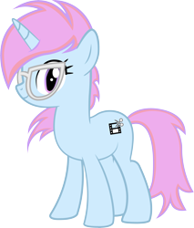 Size: 5564x6516 | Tagged: safe, artist:surprisepi, oc, oc:tylad, pony, unicorn, base used, female, glasses, looking at you