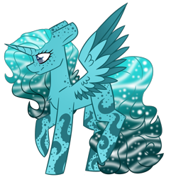 Size: 2887x3000 | Tagged: safe, artist:crazysketch101, oc, oc:marina, alicorn, pony, alicorn oc, simple background, transparent background