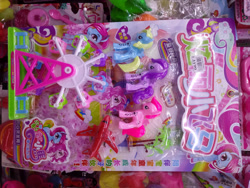 Size: 4160x3120 | Tagged: safe, pony, bootleg, photo, sideways image, toy