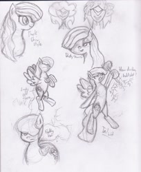 Size: 1024x1257 | Tagged: safe, artist:kaboodlesque, oc, oc:storm shield, pony, monochrome, traditional art