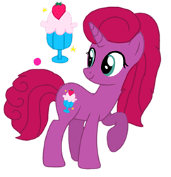 Size: 933x963 | Tagged: safe, alternate version, artist:徐詩珮, oc, oc:betty pop, unicorn, base used, cutie mark, female, magic, magical lesbian spawn, mare, next generation, offspring, parent:glitter drops, parent:tempest shadow, parents:glittershadow, simple background, transparent background