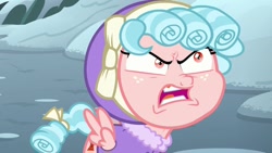 Size: 1280x720 | Tagged: safe, screencap, cozy glow, pegasus, pony, frenemies (episode), angry, cozy glow is best facemaker, cozy glow is not amused