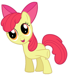 Size: 800x900 | Tagged: safe, artist:reginault, apple bloom, earth pony, pony, bow, female, filly, hair bow, simple background, solo, transparent background, vector