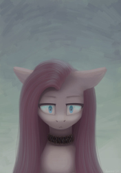 Size: 1900x2700 | Tagged: safe, artist:avrameow, derpibooru import, pinkie pie, earth pony, pony, despair, female, floppy ears, lidded eyes, looking at you, mare, pinkamena diane pie, sad