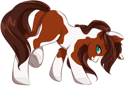 Size: 2480x1747 | Tagged: safe, artist:hidey, oc, oc:preciosa, earth pony, pony, commission, profile, simple background, solo, transparent background