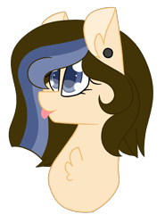 Size: 2488x3362 | Tagged: safe, artist:crazysketch101, oc, oc only, pony, commission, simple background, solo, tongue out, transparent background