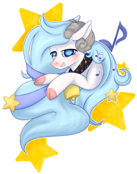 Size: 1116x1410 | Tagged: safe, artist:hirundoarvensis, oc, oc:lucid dreams, pony, female, horns, mare, solo